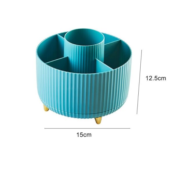 Desktop Swivel Makeup Brush Organizer - Image 3