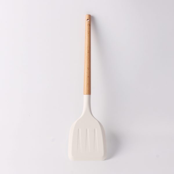 White Silicone Spatula Set Kitchen Tools - Image 3
