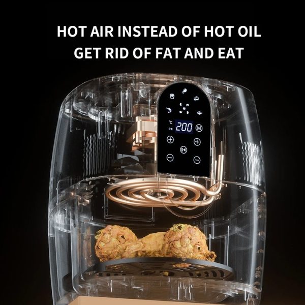 Home Fashion Simple Touch Screen Air Fryer - Image 5