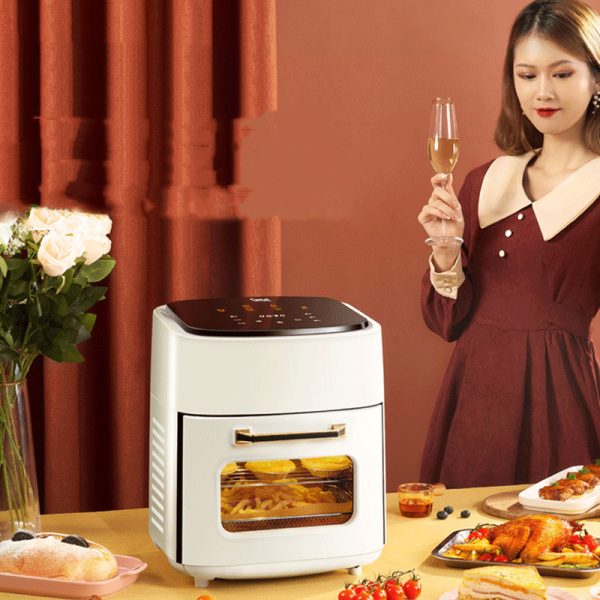 Fashion Personality Stainless Steel Air Fryer - Image 3