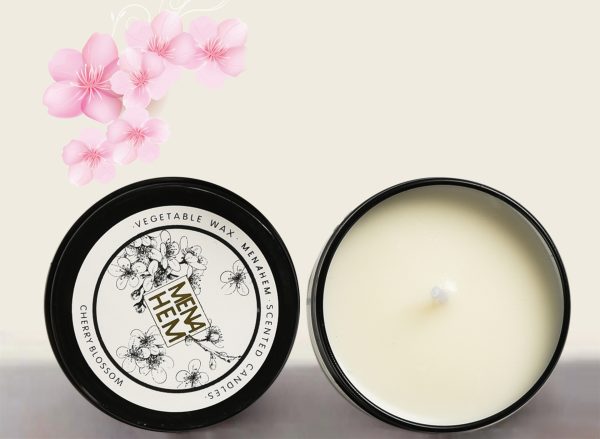 Black Tin Cans Aromatic Candles Smokeless - Image 3
