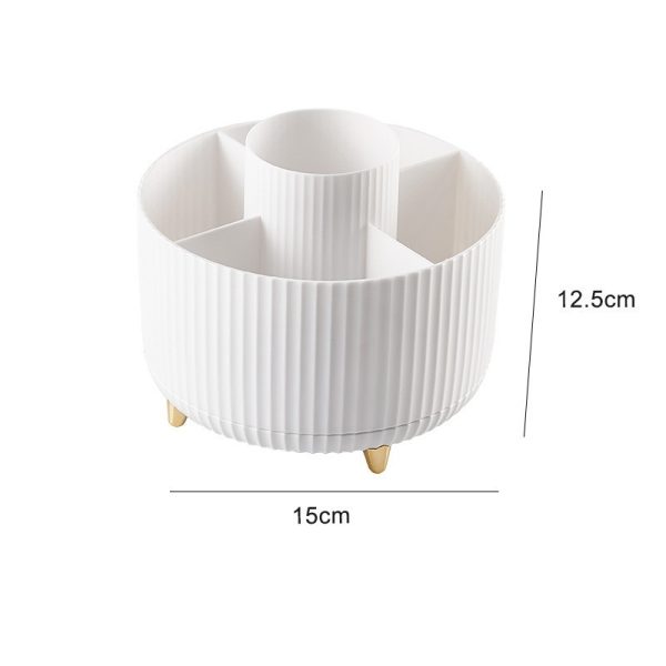 Desktop Swivel Makeup Brush Organizer - Image 7