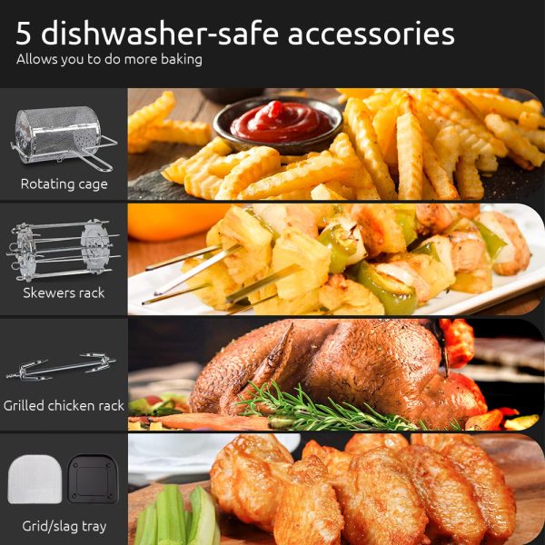 12L Large Capacity Home Air Fryer Chip Maker - Image 3
