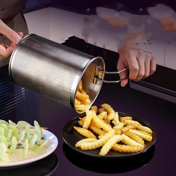 Stainless Steel Fryer For Household Mini Fuel Saving - Image 8