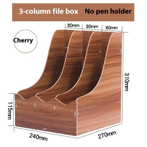 Office Desk Surface Panel Organizer Folder Storage Box Drawer - Image 5