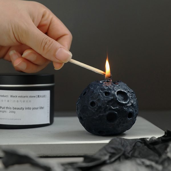 Bedroom Creative Moon Shape Scented Candles Ornaments - Image 5
