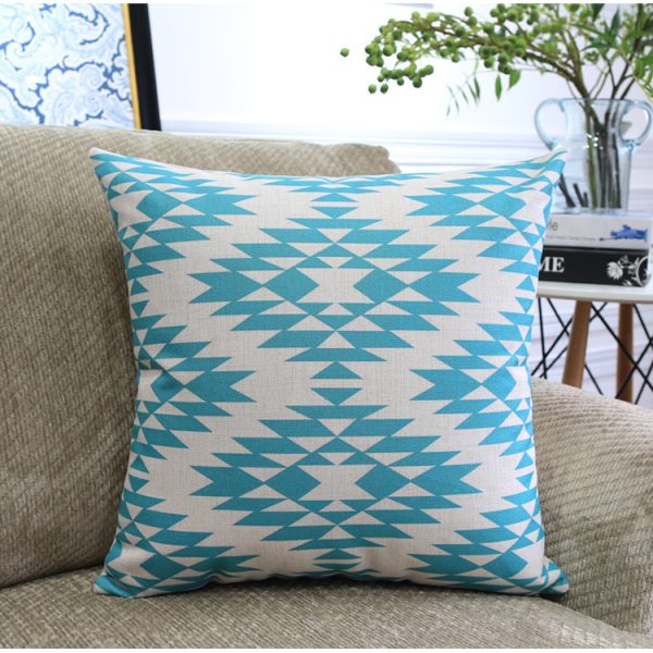 Nordic Color Geometric Throw Pillows - Image 9