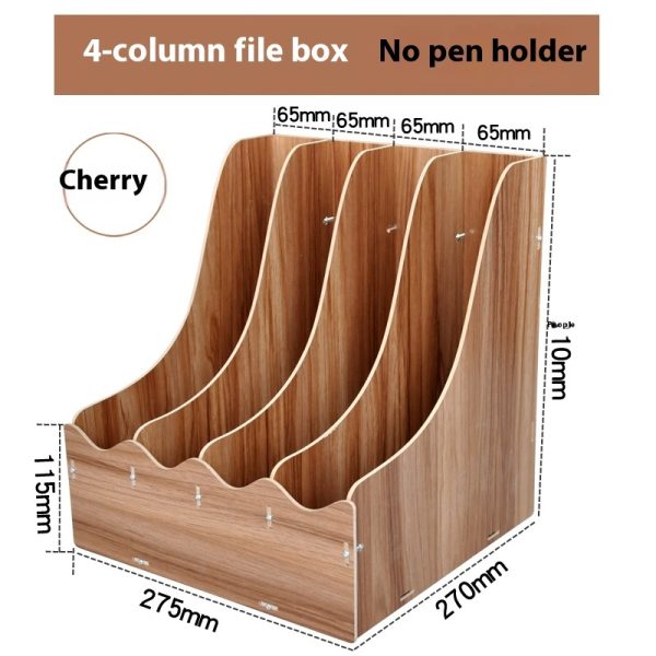 Office Desk Surface Panel Organizer Folder Storage Box Drawer - Image 8