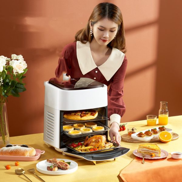 Fashion Personality Stainless Steel Air Fryer - Image 5