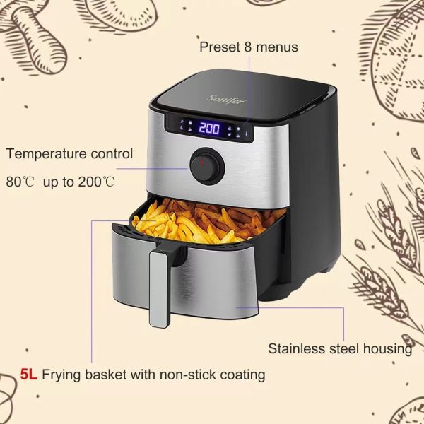 Household Touch Screen 50L Air Fryer - Image 7