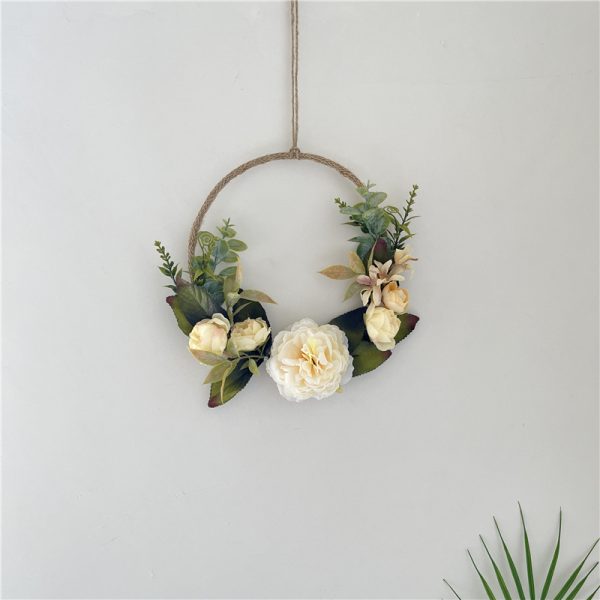 Wall Decor Room Wall Hanging Rose Garland - Image 4